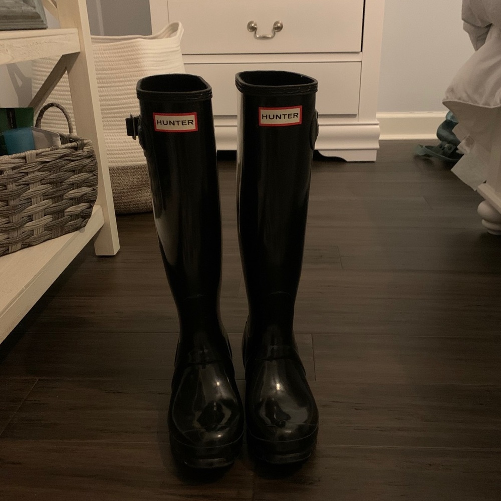 Hunter rain boots